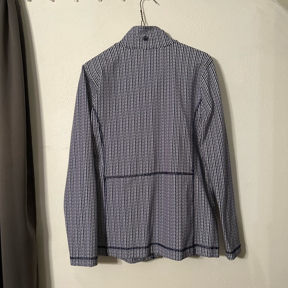 Talbots’s Blue and White Athletic Jacket - Picture 2 of 3